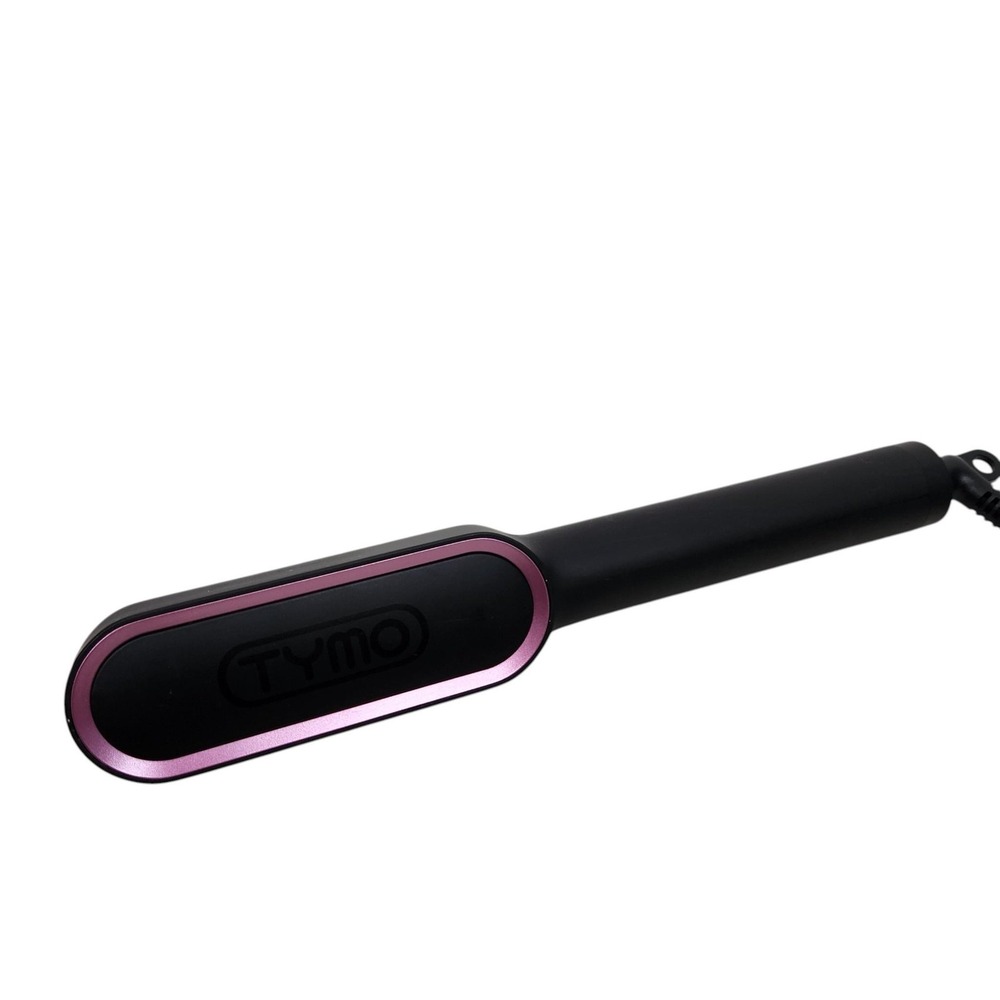 TYMO HC100 Straightening Brush 45W Dual Voltage Hair Styler Black